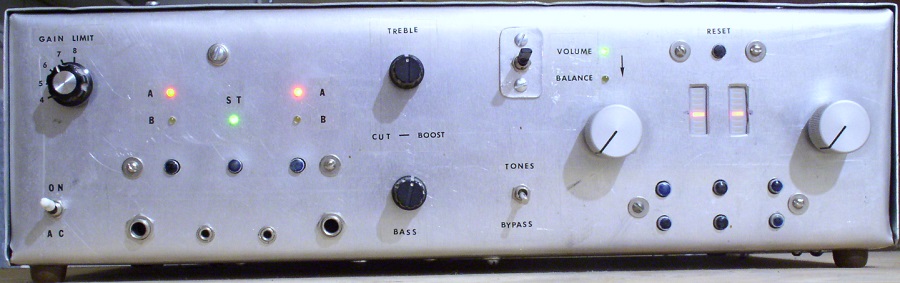 Front of 90 volt amplifier