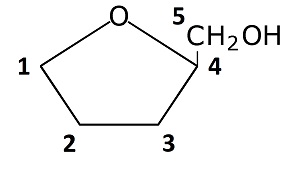 Ribose numbered carbons